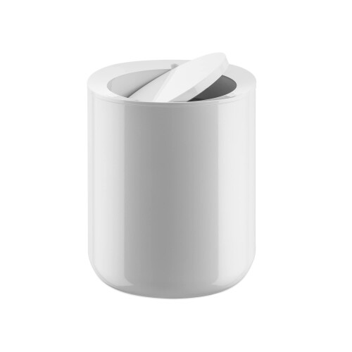 Alessi Alessi Birillo | PL10 W - Design Bathroom Waste Bin, White 1