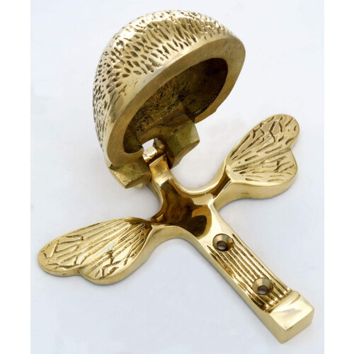 Castelion Solid Brass Bumble Bee Door Knocker 2
