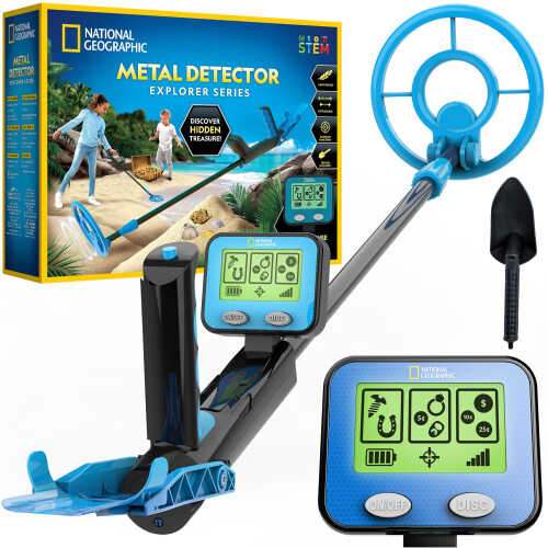 National Geographic Metal Detector for Kids with Pinpoint Function