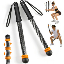 Pinailon Ropeless Battle Ropes, Workout Exercise Rope for Strength Building, Heavy Duty Portable Cordless Battle Ropes for Home Gym