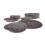 Festool Festool Abrasive sheet Saphir STF D125/8 P80 SA/25 Pieces 5