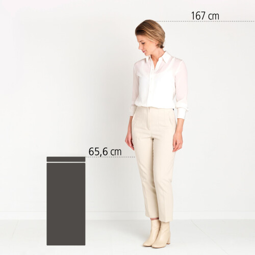 Brabantia Brabantia Bo Touch Bin 30L (Matt Black), Space-Efficient and Rectangular Waste Bin with Soft-Touch Opening System 1