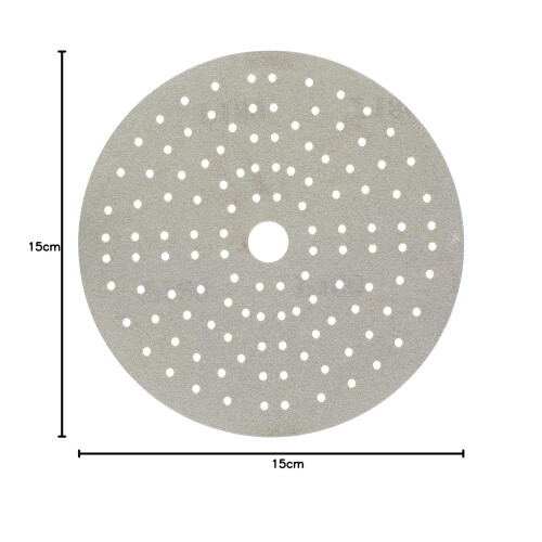 Mirka Abrasive Sheets Iridium Sandpaper Ø 150mm Hook & Loop Grit 150 1