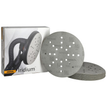 Mirka abrasive sheets Iridium sandpaper Ø 225mm Grit 120 25 pcs
