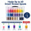Simthread Machine Embroidery Thread Polyester 63 Colors with Plastic Storage Box for Embroidery Sewing Machines 2