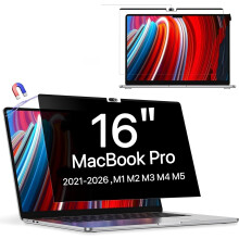 Protescreen Magnetic Privacy Screen Filter Compatible with MacBook Pro 16 Inch (2021-2026, M1 M2 M3 M4 M5)