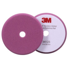 3M Perfect-It Random Orbital Foam Polishing Pad, Purple, 130 mm (5 in), 34123