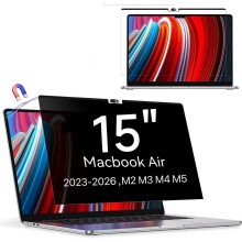Protescreen Magnetic Privacy Screen Filter Compatible with MacBook Air 15 Inch (2023-2026, M2 M3 M4 M5)