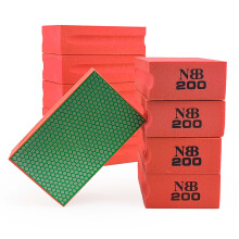 NBB Diamond Sanding/Polishing Pad Diamond Hand Buffing Pad Sanding Block with Foam Sponge Backing for Buffing and Grinding Sharp Edges and Plane of