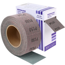 Shineboc Hook and Loop Sanding Roll 150 Grit, 70 mm x 12 m Mesh Sandpaper