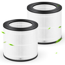 2 Pack FY0611 Replacement Filter Compatible with Philips 600 Series AC0650/10 AC0651/10 Air Purifier, 2-in-1 Filtration System