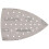 Mirka Sanding Triangle Iridium 100x152mm 36-hole Hook & Loop 320 Grit 4