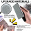Shineboc Hook and Loop Sanding Roll 150 Grit, 70 mm x 12 m Mesh Sandpaper 3