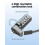 Multplx Universal Laptop Security Lock | Includes Anchor Adapter | Compatible With All Laptops | 1.7m Length | Strong Steel Security Cable 5