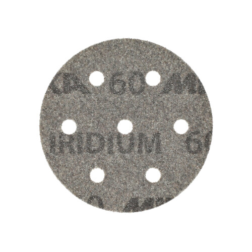 Mirka Abrasive Sheets Iridium 90mm Hook & Loop 60 Grit 50 Pack 1