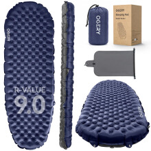 OGERY Sleeping Pad for 9-Value, Ultralight Insulated Camping Mattress