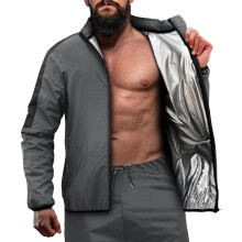 RDX Sauna Suit, Full Body Heat Sweat Suit, REACH OEKO TEX 100 CERTIFIED, Men Women Adults Kids Anti Rip Long Sleeves Tracksuit Boxing MMA Slimming