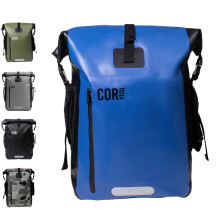 COR Surf Waterproof Backpack - Roll Top Dry bag Rucksack with Padded Laptop Sleeve, Welded Seams and Ergonomic Shoulder Pads, Ideal for Boating
