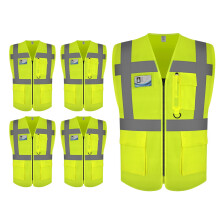 Graunton High Visibility Safety Vest, Hi Vis Vests for Men women, High Vis Vests for traffic management, Public Safety, Transport