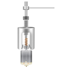 AZGIANT Stainless Steel 130 280 Motor Worm Gear Puller Pinion Puller Remove Tool Kit for Automobile Motor DIY, RC Toy Helicopter Motor Refit