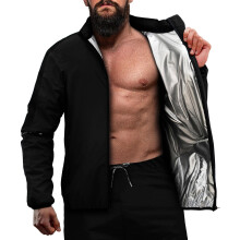 RDX Sauna Suit, Full Body Heat Sweat Suit, REACH OEKO TEX 100 CERTIFIED, Men Women Adults Kids Anti Rip Long Sleeves Tracksuit Boxing MMA Slimming