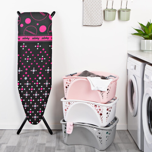 Minky Minky Large Compact Ironing Board with Scorch Resist Zone 1