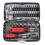 Sealey Sealey Ak8945 Socket & Bit Set 38Pc 1/4In Sq Drive 4