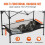 VEVOR VEVOR Folding Camping Table, Outdoor Portable Side Tables, Lightweight Fold Up Table 5