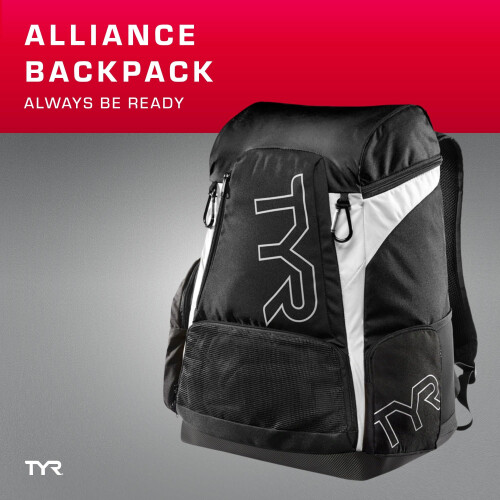 TYR TYR Alliance Backpack - Royal/Gold, Medium/45 Litre 1