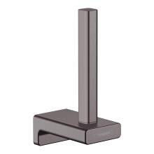 hansgrohe AddStoris Spare roll holder, brushed black chrome, 41756340