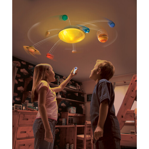 Uncle Milton 5101 Ever Wonder Solar System in My Room Light, Updated Packaging, Multi color 1