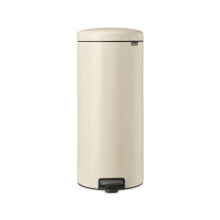 Brabantia - NewIcon Pedal Bin 30L - Large Waste Bin for Kitchen - Soft Closing Lid - Light Pedal Operation - with Removable Inner Bucket