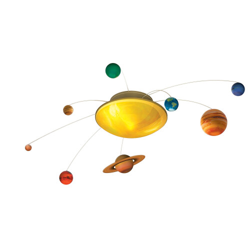 Uncle Milton 5101 Ever Wonder Solar System in My Room Light, Updated Packaging, Multi color 2