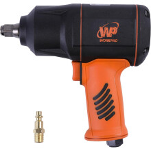 WORKPAD Twin Turbo Pneumatic Impact Wrench, max. Loosening Torque 1300 Nm, Square Drive 12.7 mm (1/2 inch)