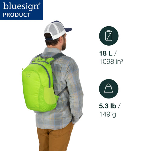 Osprey Ultralight Stuff Pack, 18L, Mars Orange, O/S 1