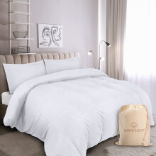King Size Duvet Cover Set, 1000 TC 3 Pc Quilt Cover Set, White Bedding Set, 100% Egyptian Cotton Duvet Covers,