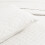 Lush Decor Quilt Diamond Pattern Solid 3 Piece Oversized Bedding Blanket Bedspread Set, Cotton, White, King 4