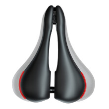 HUGEOAKS Bike Seat, Width Adjustable, Comfortable Bicycle Seat for Men and Women, Bike Saddle Suitable for Mountain Bike, Road Bike