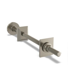 UK RADIATORS- Talus - Silver Nickel Radiator Wall Stay - Sturdy Support Bracket for Radiators - Easy Installation - Durable and Reliable