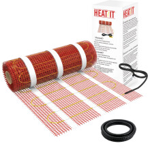 HEATIT 8 Electric Underfloor Heating Mat, Self-Adhesive 200W/