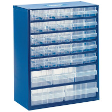 Draper 30 Compartment Storage Cabinet | Multi Drawer Garage, Shed and Home Organiser | Steel Frame Craft Storage | 89470