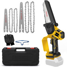 Mini Chainsaw Cordless 8 inch 6 inch Compatible with Dewalt 18V 20V (No Battery), Brushless Auto Oiler