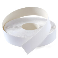 FAKILO PVC Edge Banding 50mm x 30m Veneer Edge Banding White with Hot Melt Adhesive Pre