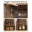 Coleshome 6-Tier Bookcase With Doors, Storage Cabinet, 176.4 cm, Brown 5
