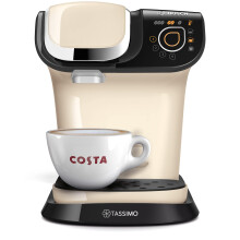 Tassimo by Bosch My Way 2 TAS6507GB Coffee Machine, 1500 Watt, 1.3 Litre - Cream