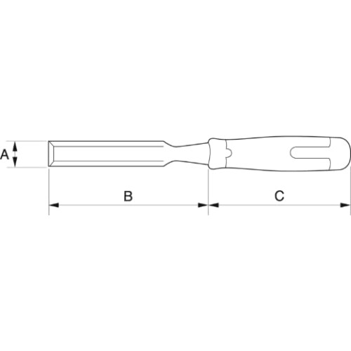 Bahco 422P-6 Moulding Chisel 1