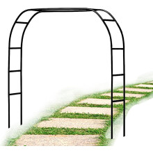 Heavy Duty Metal Garden Arch Trellis Wide Weather-Resistant Rose Arches Wedding Archway Frame, Garden Entrances Decoration Arch Stand