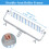 18 Inch Paint Roller Set Large Paint Roller with Adjustable Frame, Roller Sets for Painting with 6 PCS Rollers 2