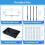 18 Inch Paint Roller Set Large Paint Roller with Adjustable Frame, Roller Sets for Painting with 6 PCS Rollers 4