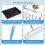 18 Inch Paint Roller Set Large Paint Roller with Adjustable Frame, Roller Sets for Painting with 6 PCS Rollers 5